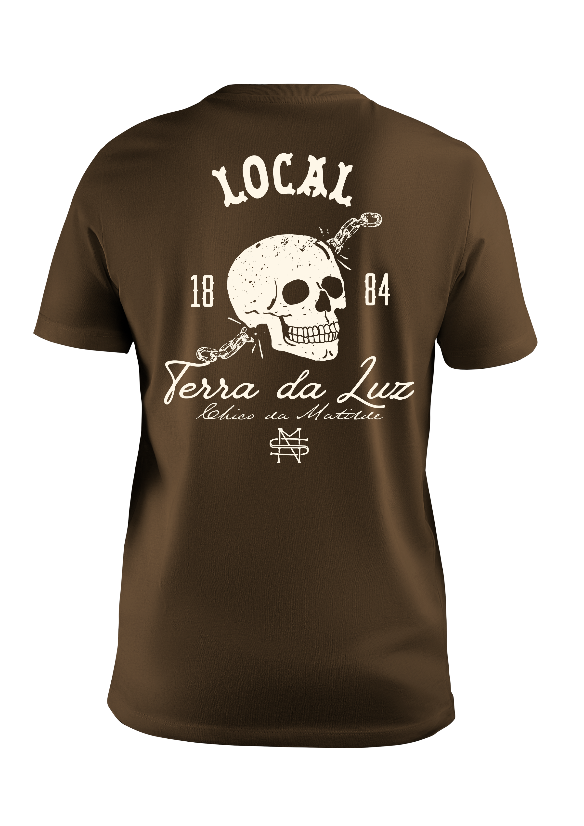 Camiseta Local Marrom