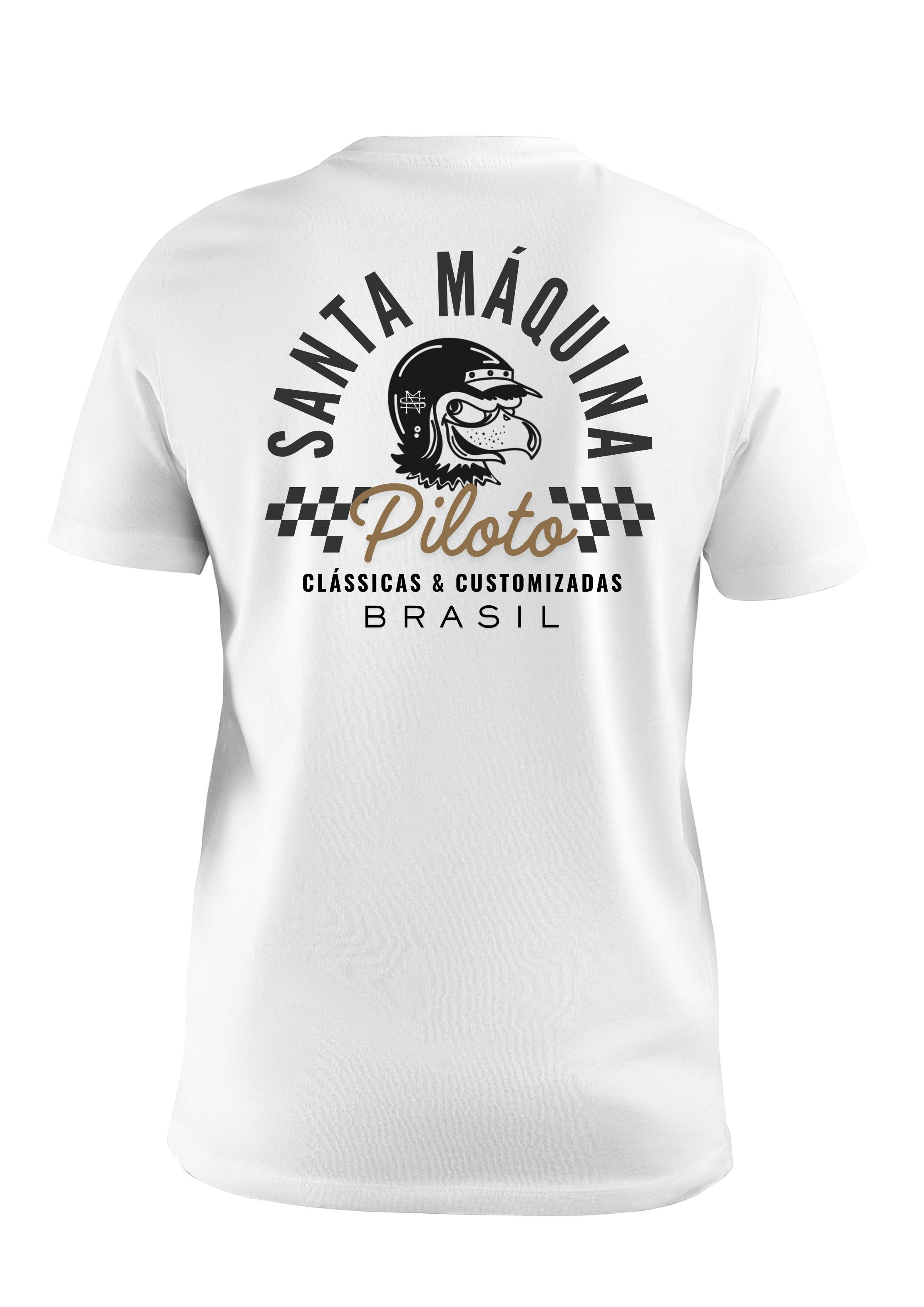 Camiseta Piloto Branca